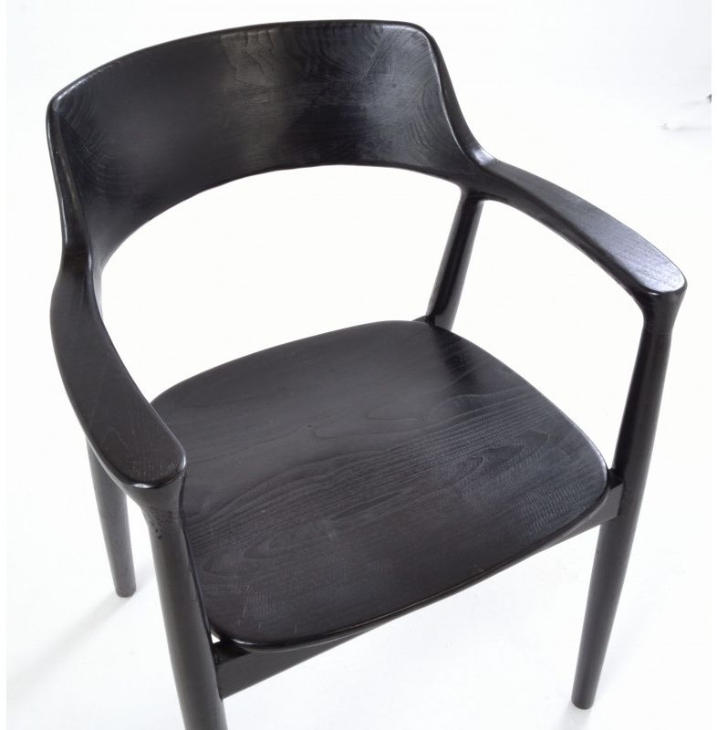 Product photograph of Shoreditch Black Dining Armchair from Choice Furniture Superstore.